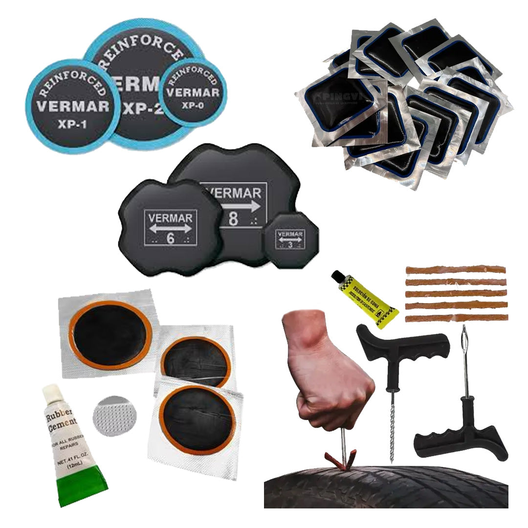 Parches y reparación de llantas